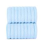 Condor - Basic rib kniekousen (Baby Blue)
