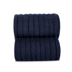 Condor - Basic rib kniekousen (Navy blue)