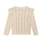 Minymo - Cardigan knit beige