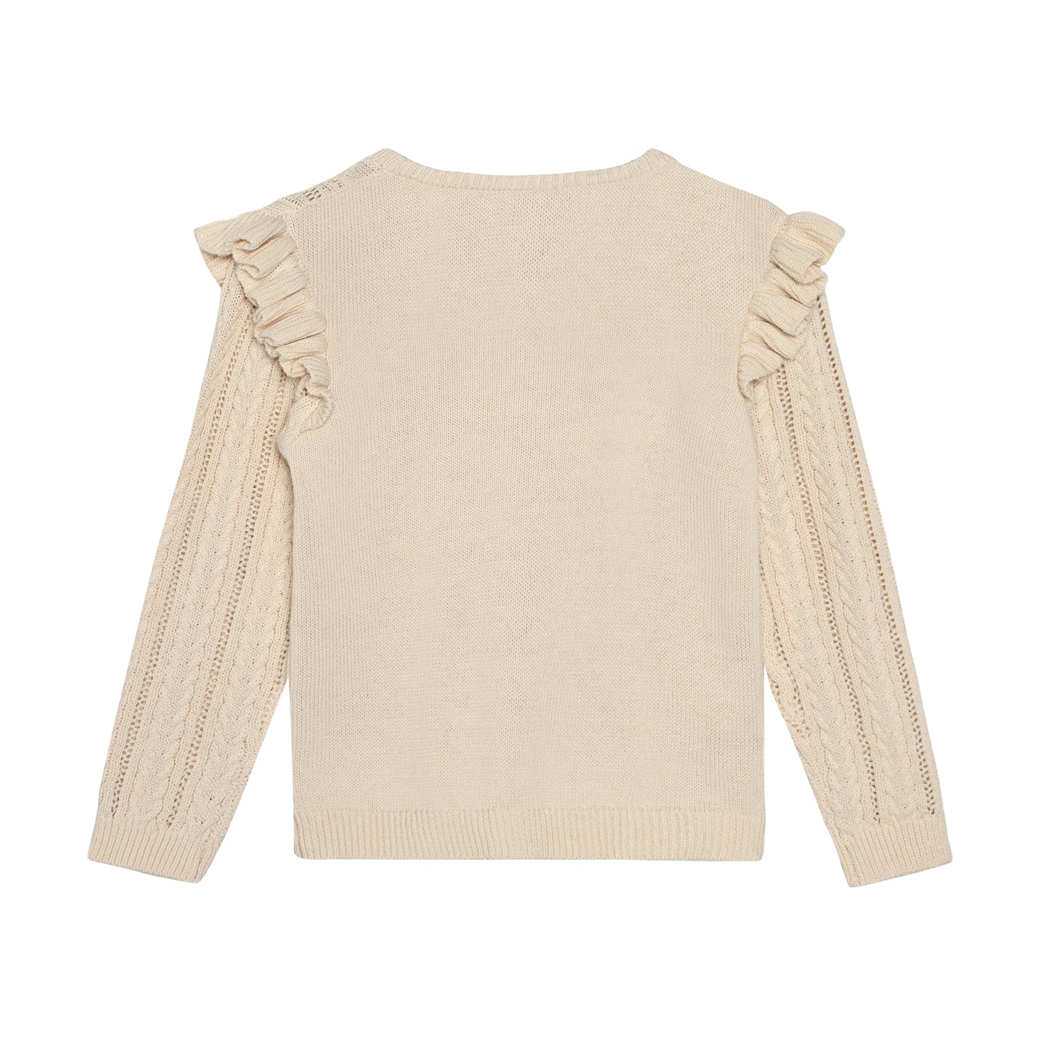 Minymo - Cardigan knit beige