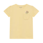 Minymo - T-shirt Yellow Flower