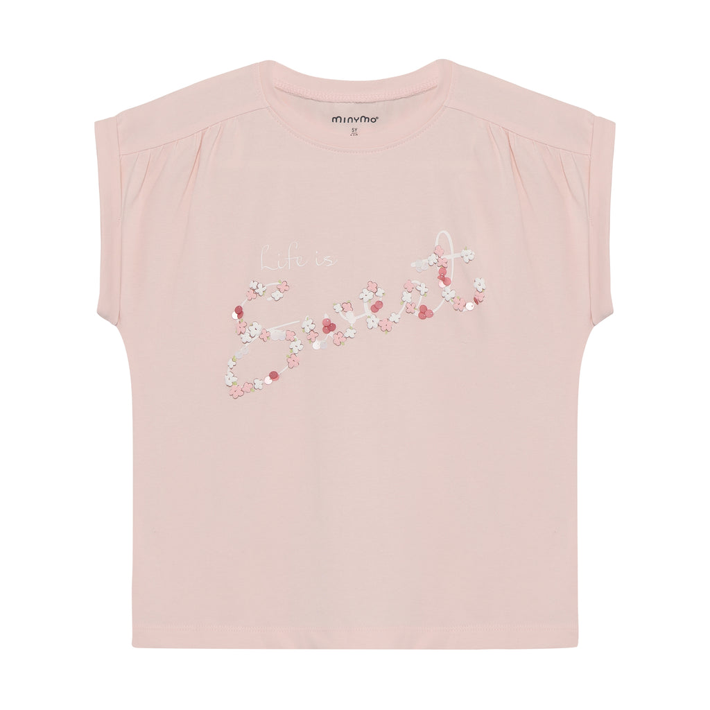 Minymo - T-shirt Rose