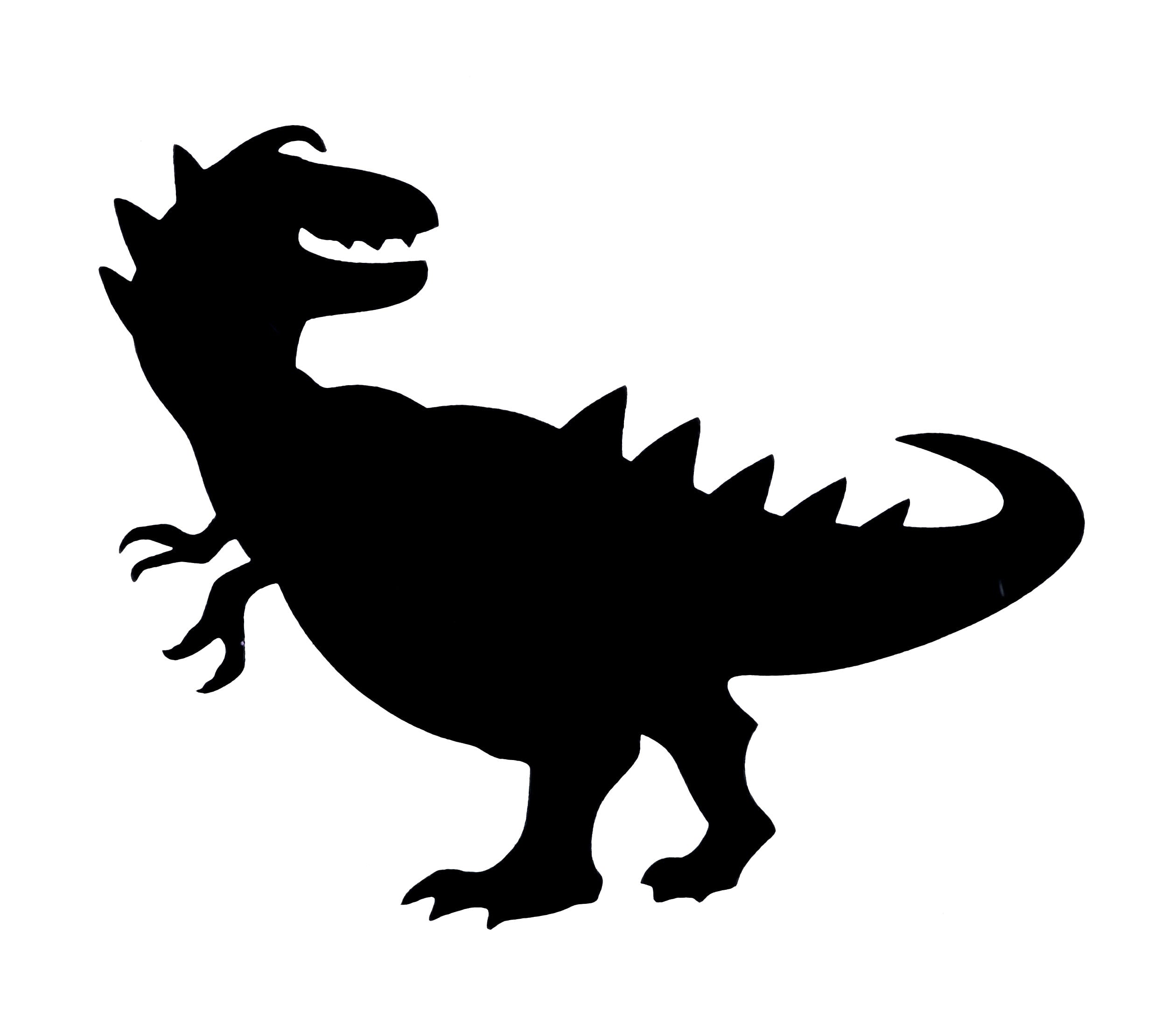 Superstar - Glittertattoo stencil Dino