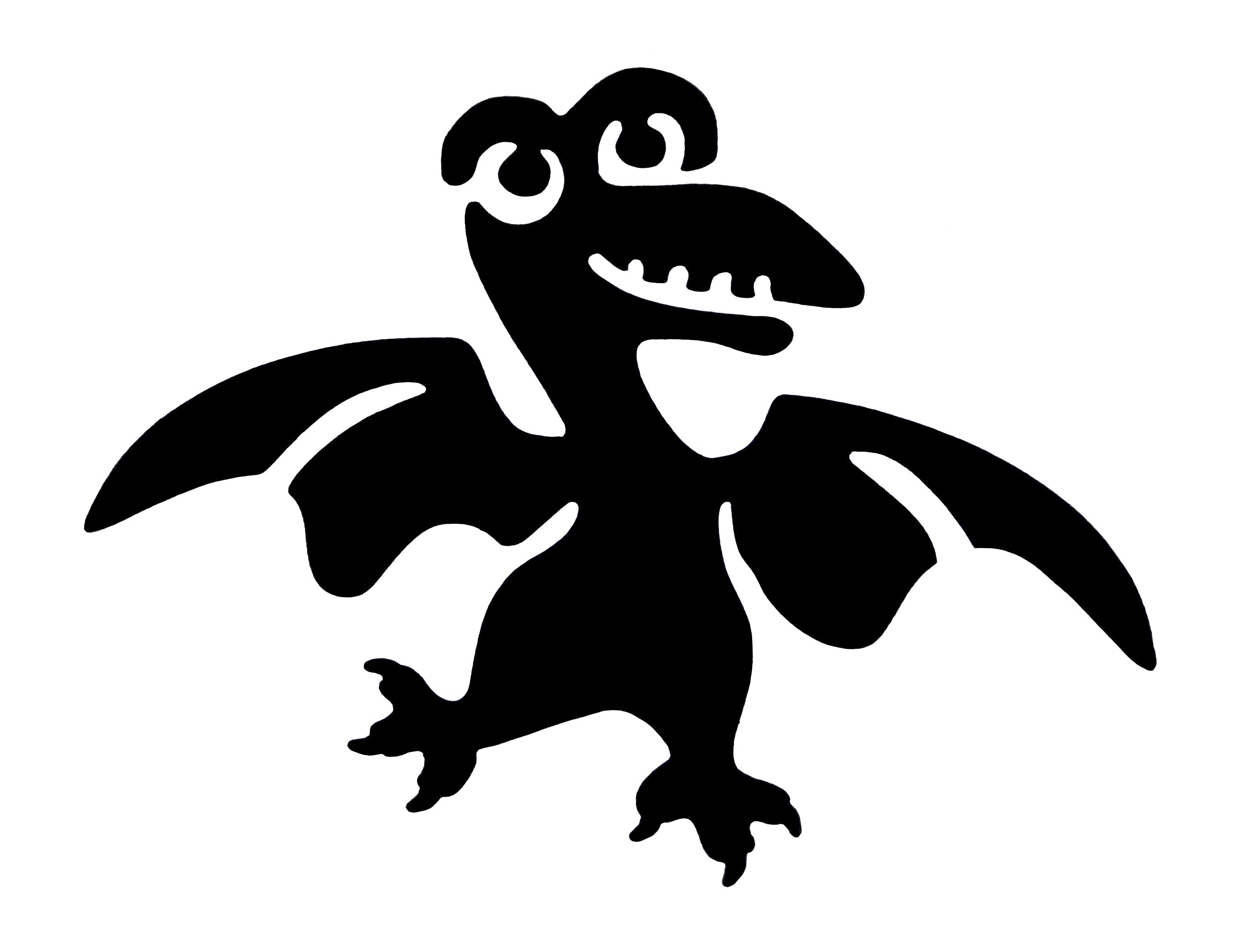 Superstar - Glittertattoo stencil Dino Quetza