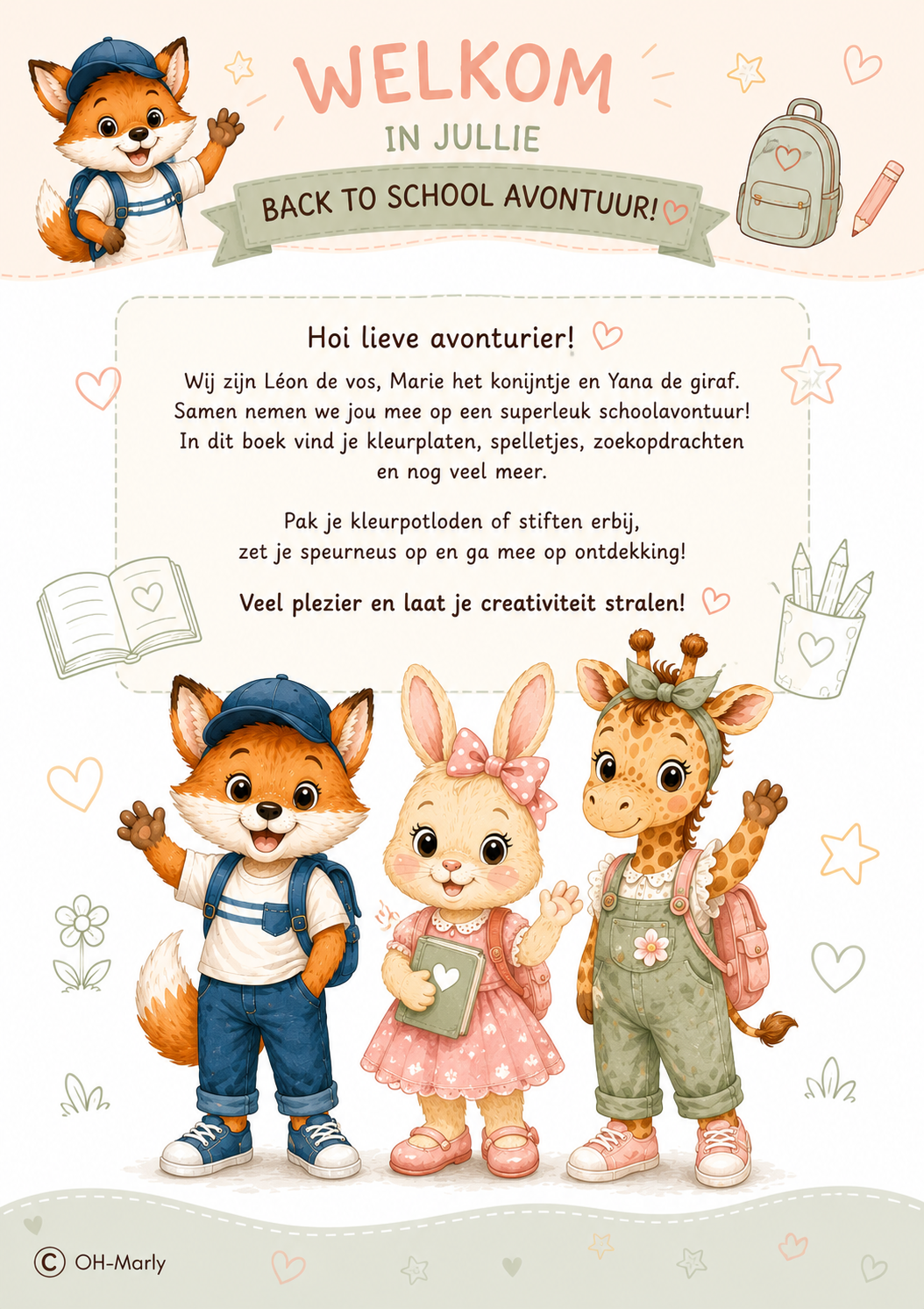 Speel- en Doeboek Back to School | 50+ Pagina's | PDF printbaar