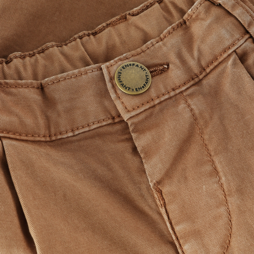 En Fant - Short woven brown