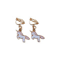 Busy Lizzie - Clip oorbellen - Unicorn