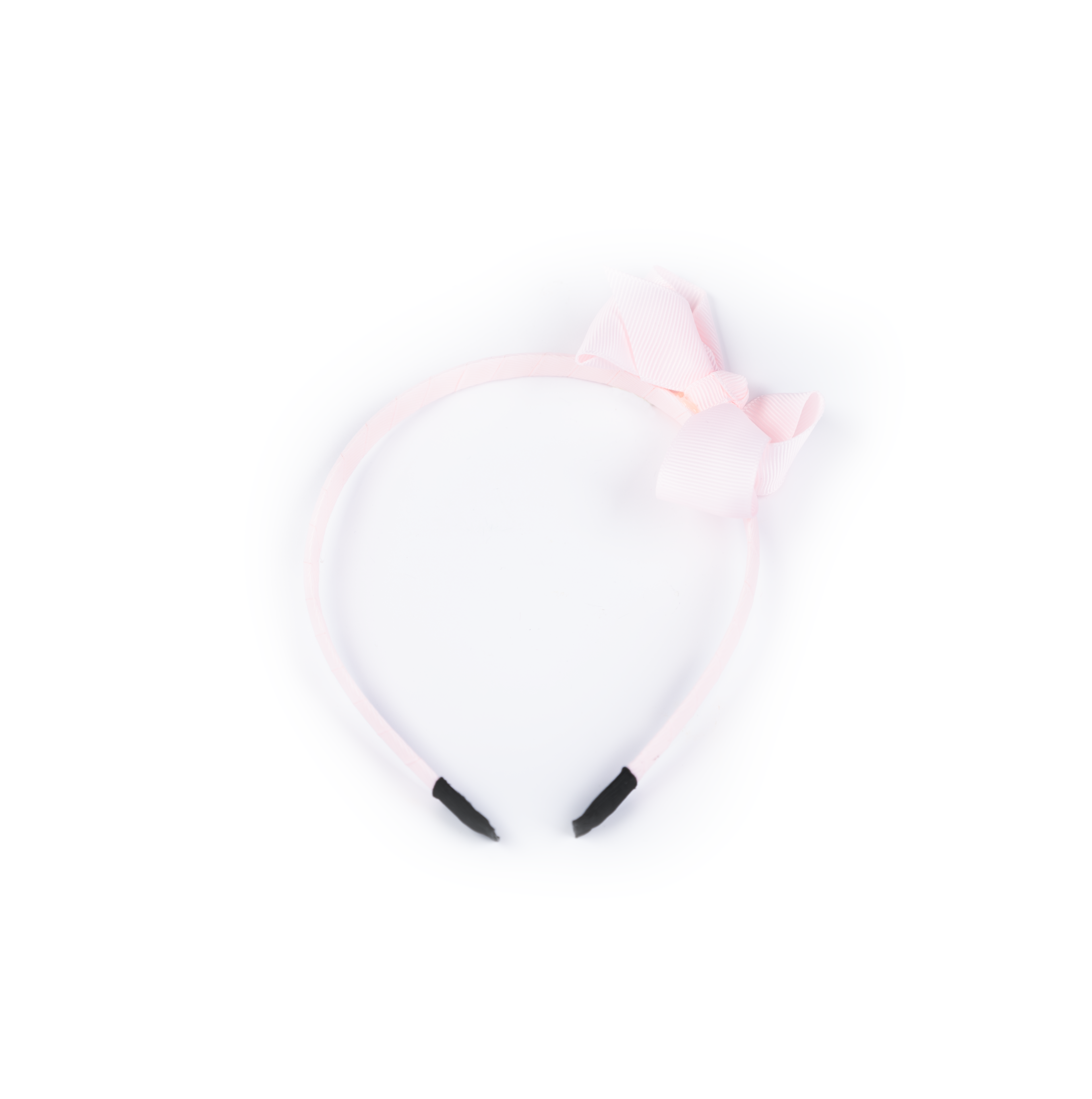 Busy Lizzie - Diadeem - strik powder pink