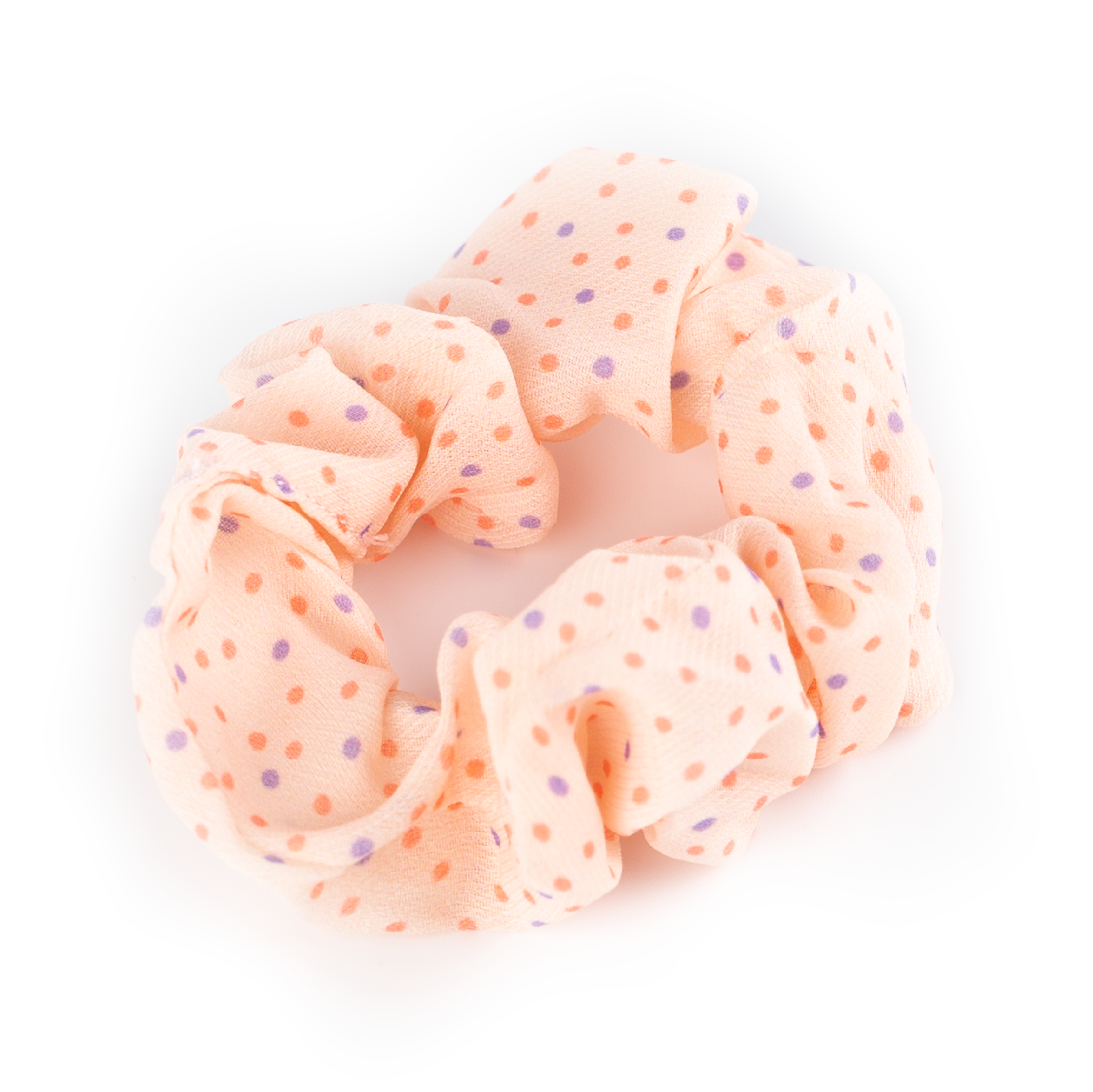 Busy Lizzie - Scrunchie - Dots light pink