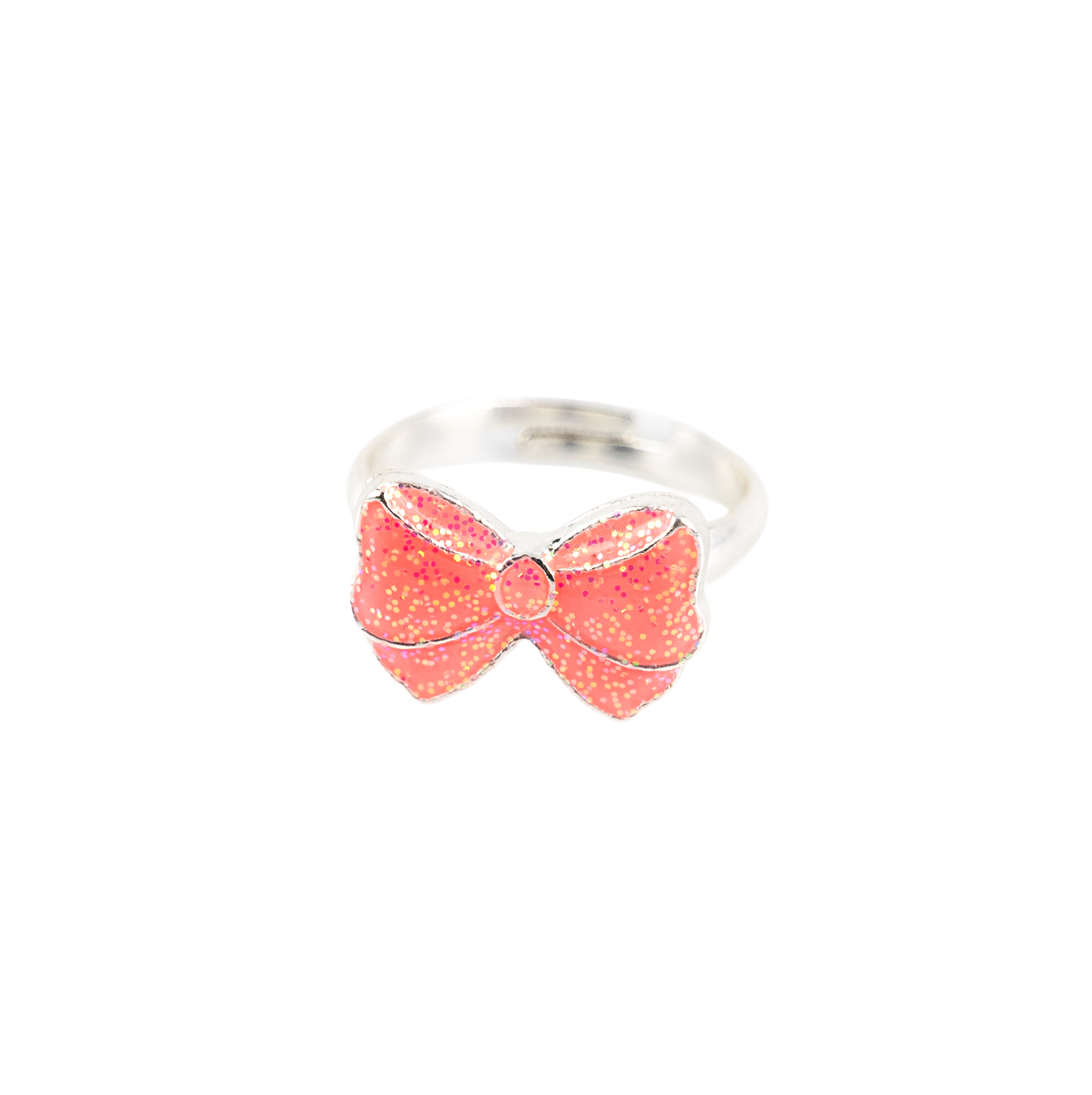Busy Lizzie - Verstelbare ring - strik (silver)