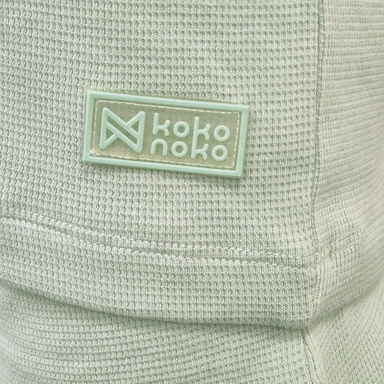 Koko Noko korte Kinderpyjama Unisex| 2-delige Pyjamaset Green | Pre-order