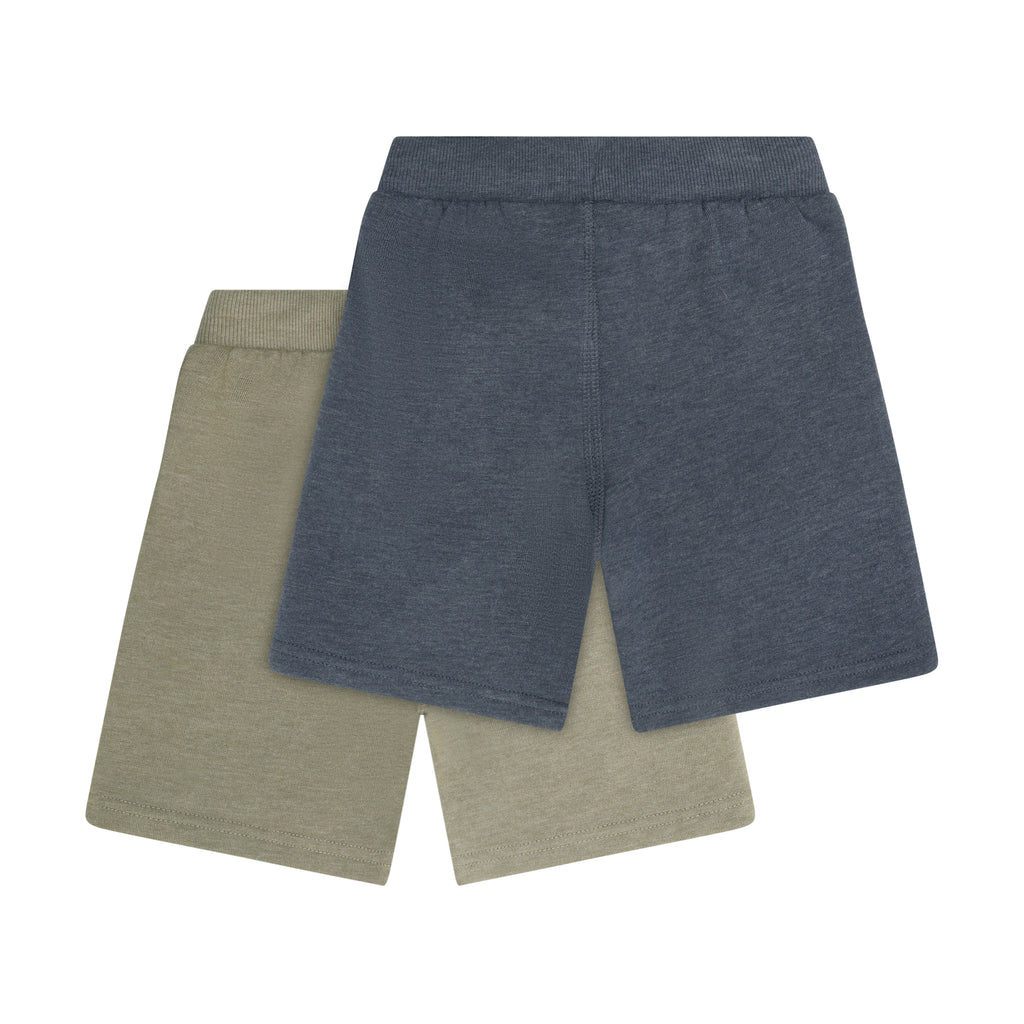 Minymo - Basic short (2-pack) Khaki/marine