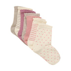 Minymo - Set 7 paar sokken Ash rose