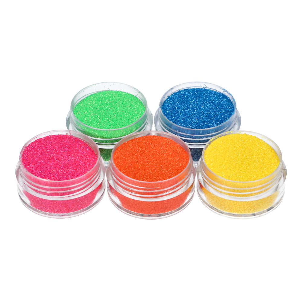 Superstar - Glitter set Fluorescent voor glittertattoo's