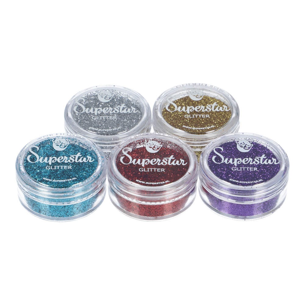 Superstar - Glitter set Basic voor glittertattoo's
