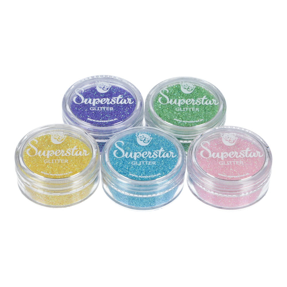 Superstar - Glitter set unicorn voor glittertattoo's