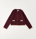 iDO - Cardigan Bordeaux strik