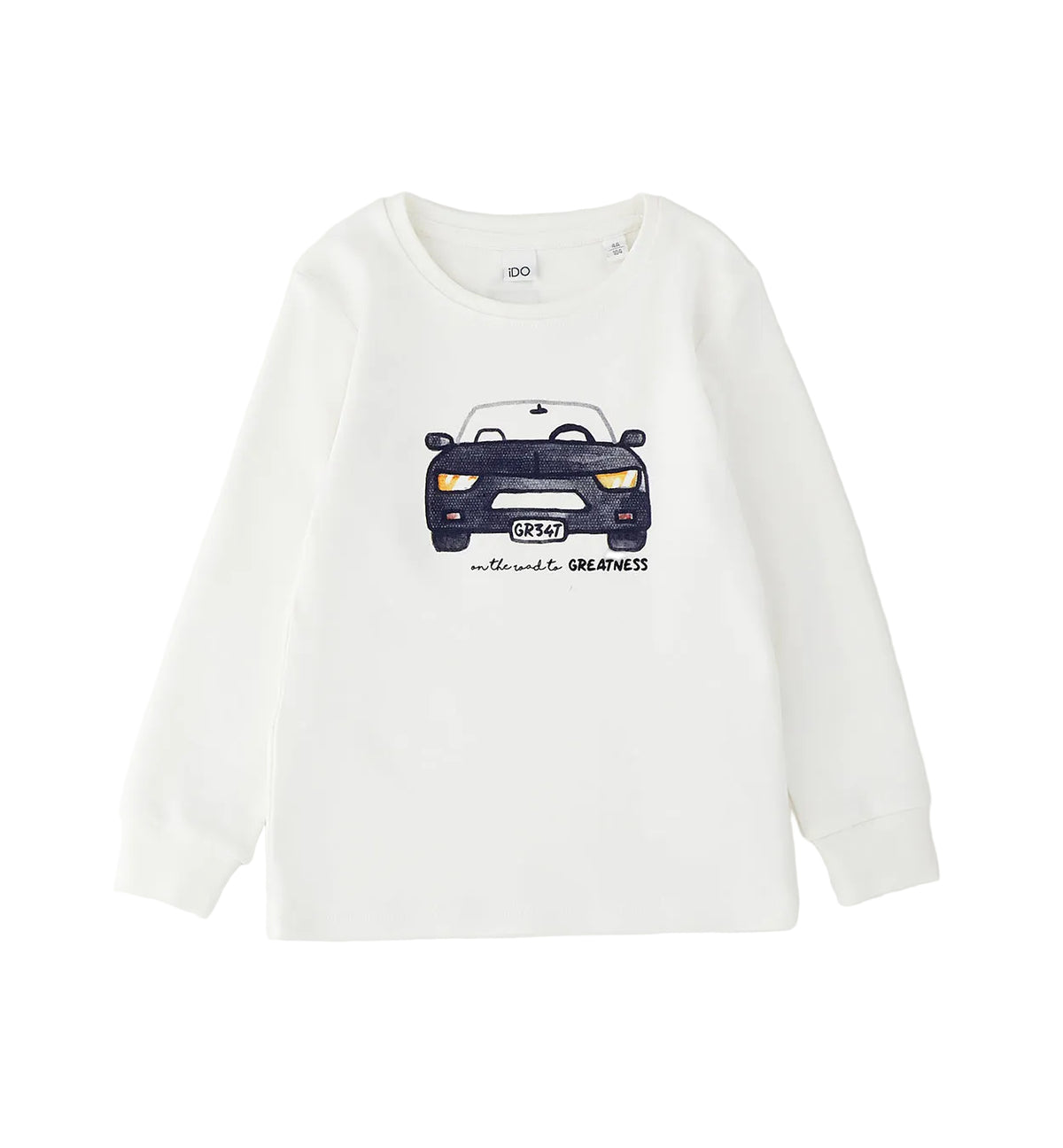 Longsleeve met auto iDO