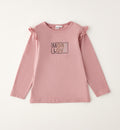 iDO Meisjes Longsleeve met Ruches & More Love