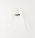 iDO - Longsleeve off white flower