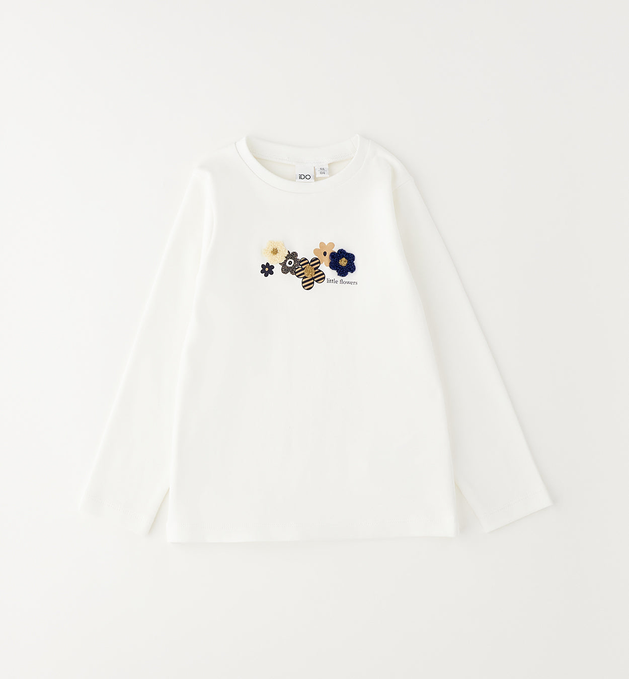 iDO - Longsleeve off white flower