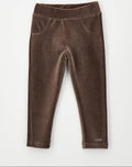 iDO - velour legging bruin