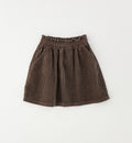 iDO - Rib fluweel bruine rok