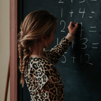 Meisjes Sweater met Ruffles en Panterprint | Koko Noko