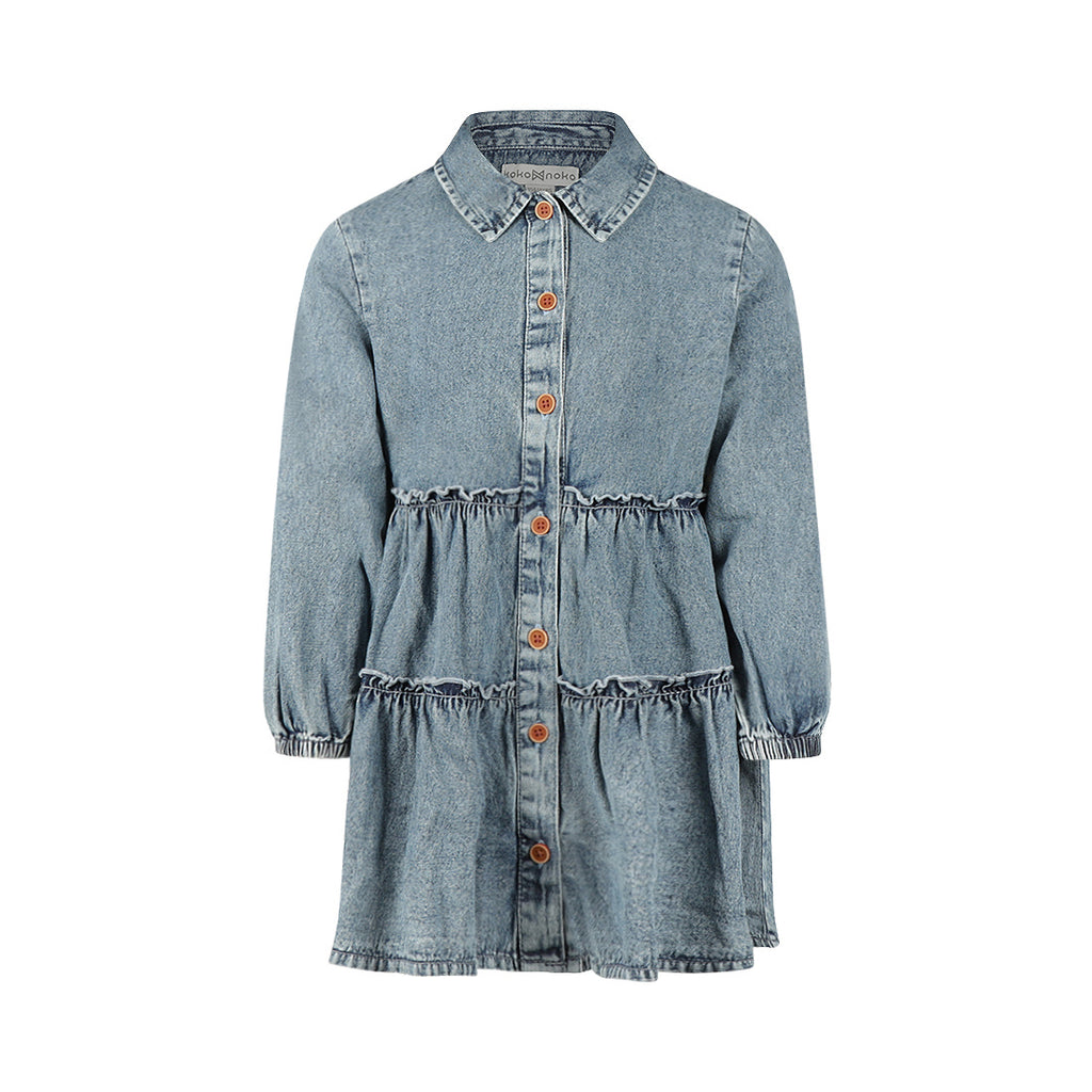 denim jurk