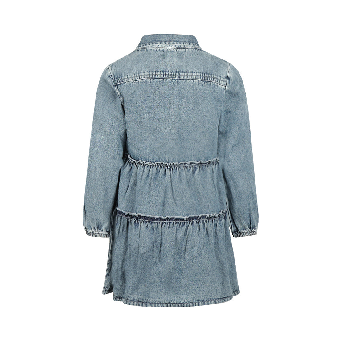 Koko Noko Denim Jurk Meisjes – Denimblauw