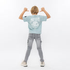 No Way Monday  - T-shirt voor jongens met korte mouwen (Miami)