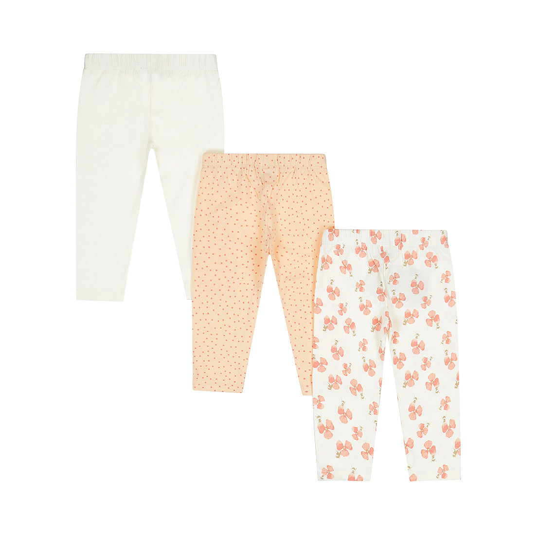 Dirkje - Legging set 3 stuks peach