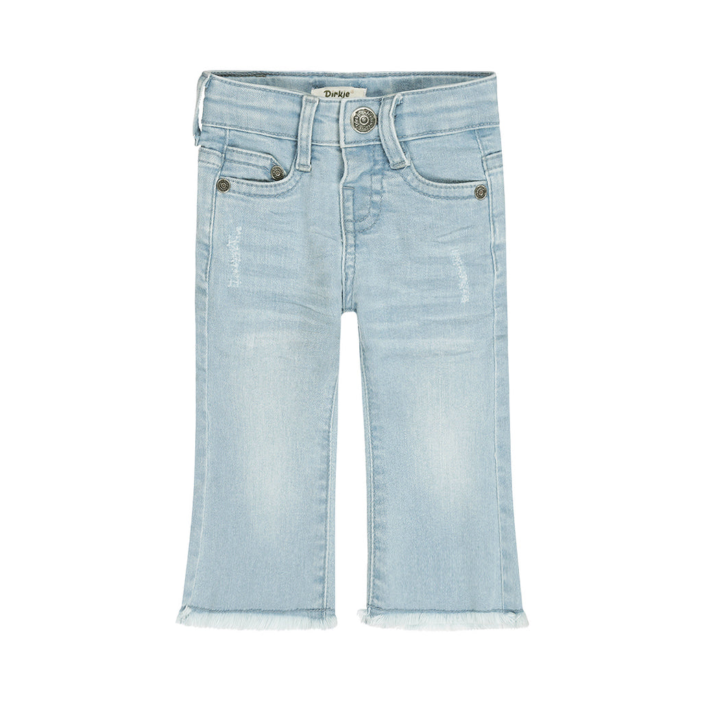 Dirkje - Flaired jeans ladybug