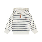 Dirkje - Sweater met kap gestreept