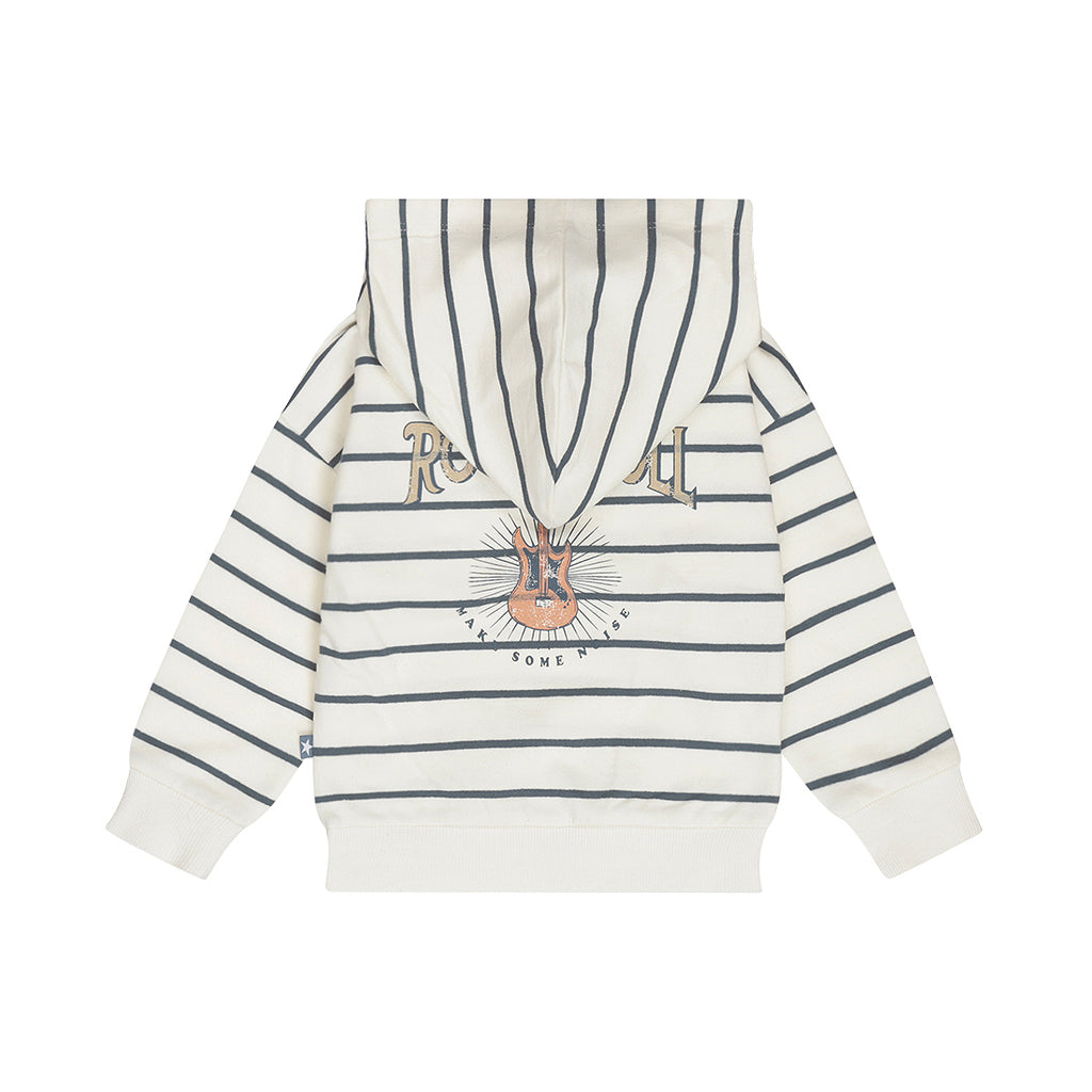 Dirkje - Sweater met kap gestreept