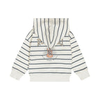 Dirkje - Sweater met kap gestreept