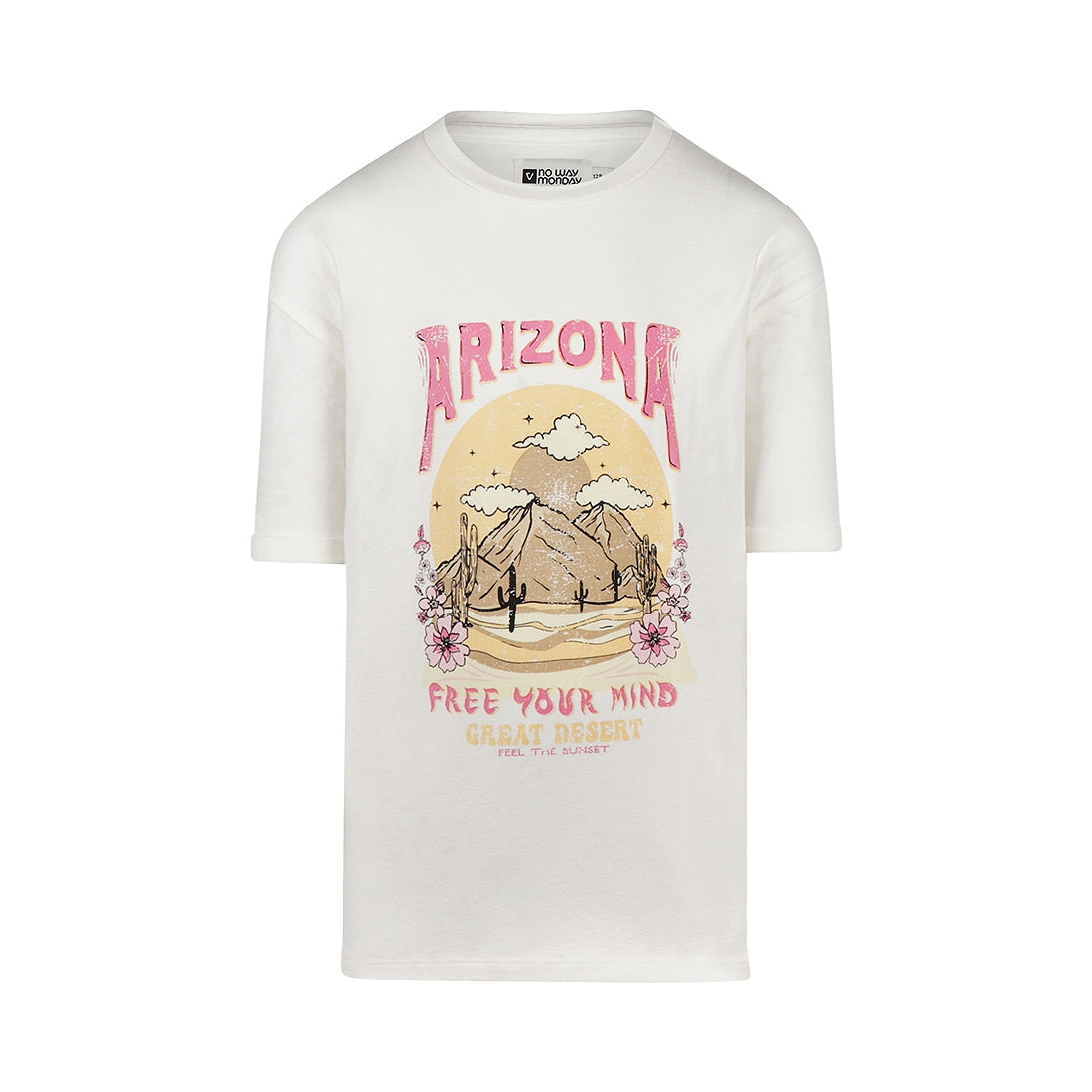 No Way Monday - Stoer meisjes t-shirt Arizona