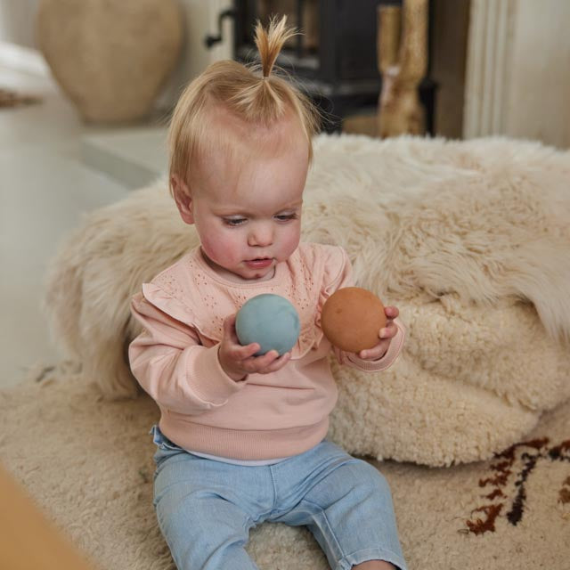 Dirkje - meisjes broek Sweet lichtblauw