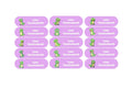 Labels paars met dino's