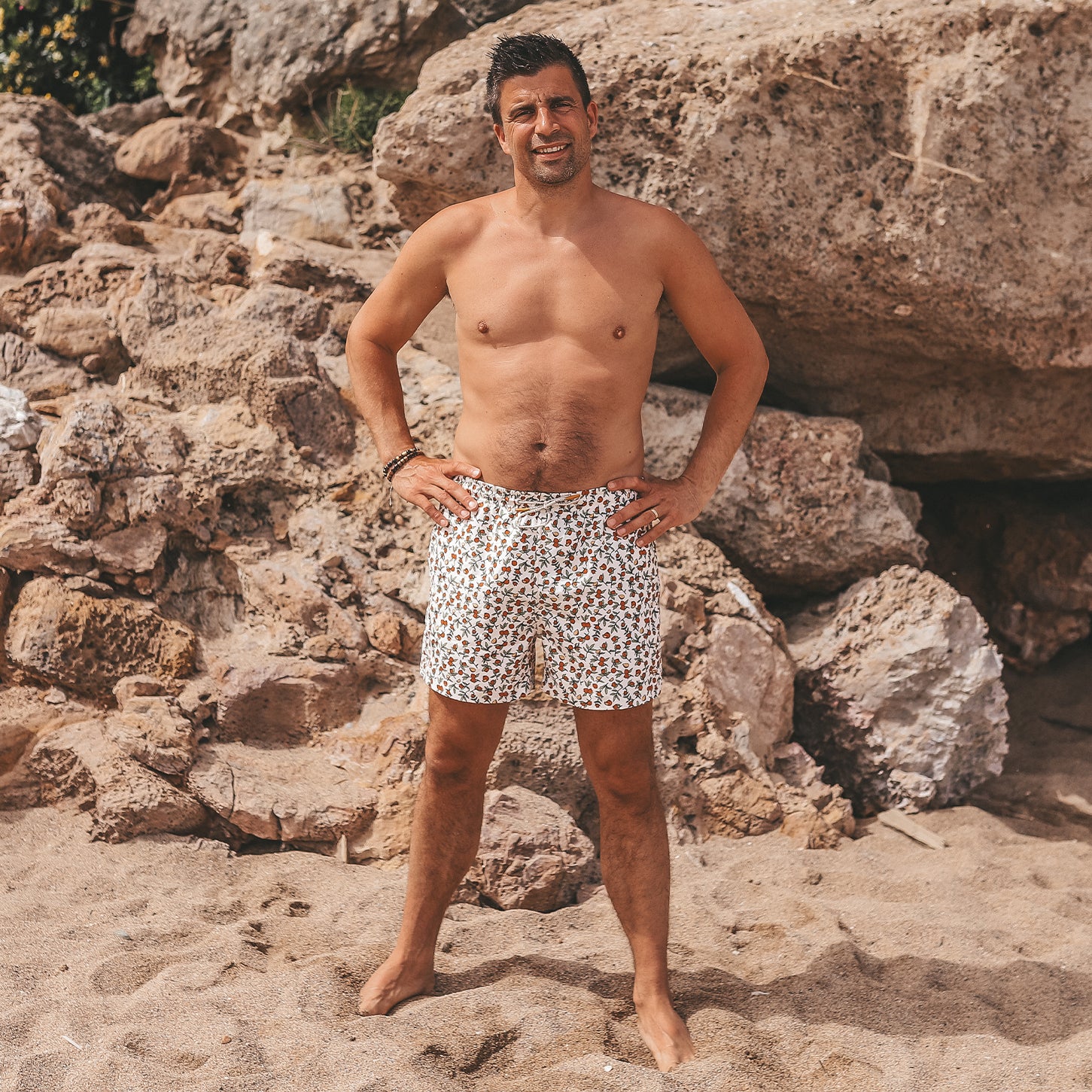 Salted stories - Zwemshort mannen Pomme UPF50+