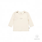 Dirkje - Longsleeve off white Enjoy every little moment