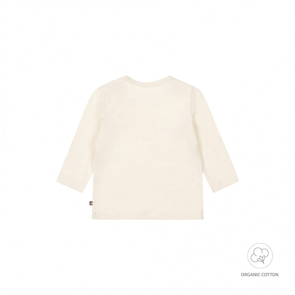Dirkje - Longsleeve off white Enjoy every little moment