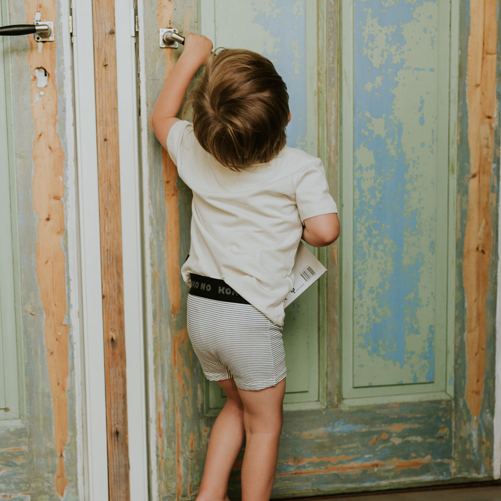 Koko Noko Basic T-shirt Kinderen off white| Pre-order t.e.m. 3 augustus