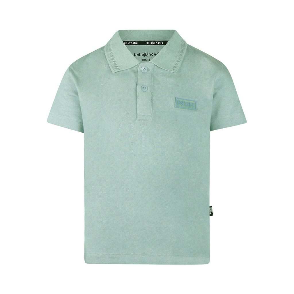 Koko Noko Basic Polo shirt Kinderen light blue | Pre-order t.e.m. 3 augustus