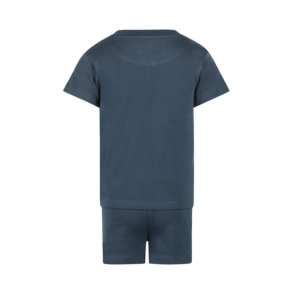 Koko Noko korte Kinderpyjama Unisex| 2-delige Pyjamaset Navy| Pre-order (kopie)
