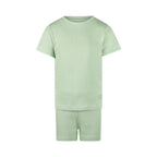 Koko Noko korte Kinderpyjama Unisex| 2-delige Pyjamaset Green | Pre-order