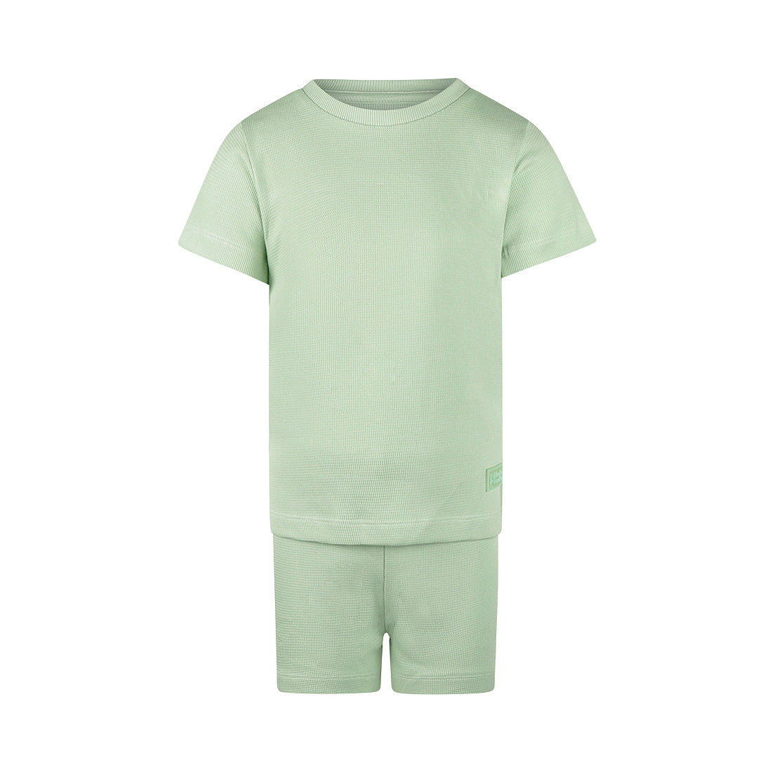 Koko Noko korte Kinderpyjama Unisex| 2-delige Pyjamaset Green | Pre-order