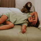 Koko Noko korte Kinderpyjama Unisex| 2-delige Pyjamaset Green | Pre-order