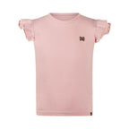 Meisjes T-shirt met Ruffle Mouwen Roze – Pre-order ✨