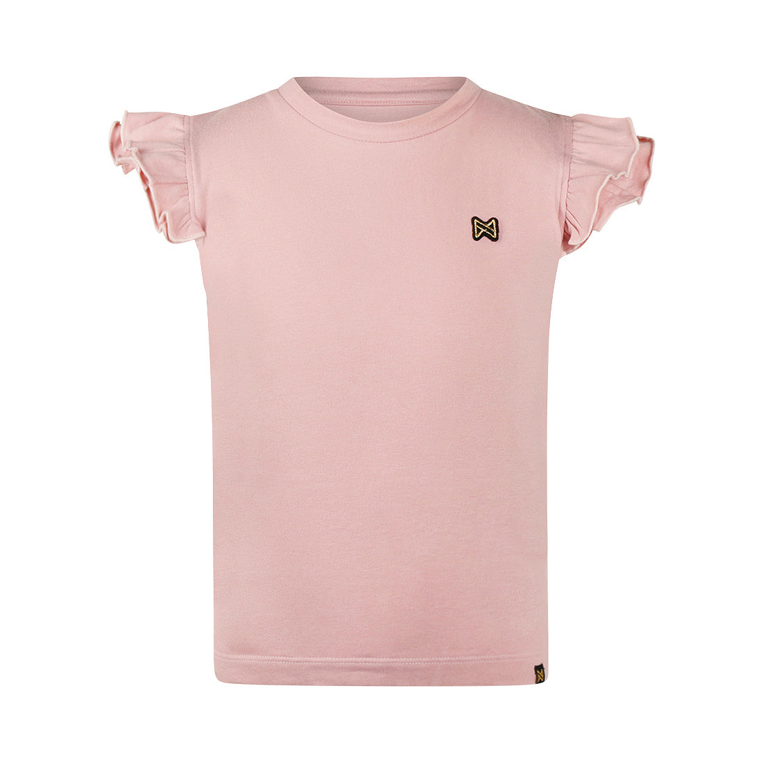 Meisjes T-shirt met Ruffle Mouwen Roze – Pre-order ✨